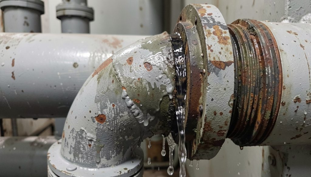 Pipe Joint Leakage Fix