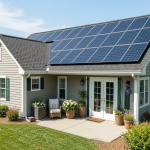Energy Efficient Home  Solar Panels)