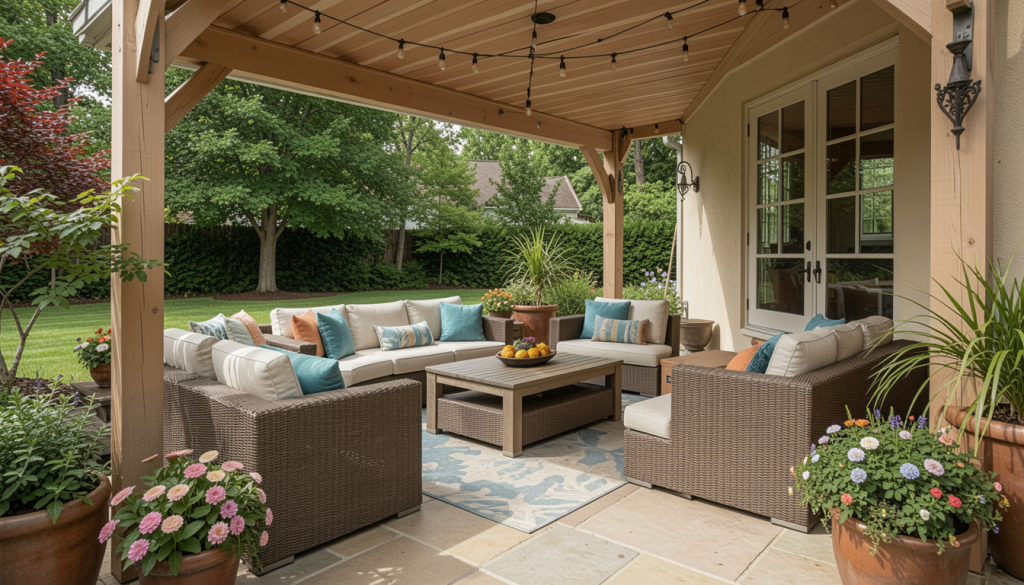 Outdoor Living Space  Patio)