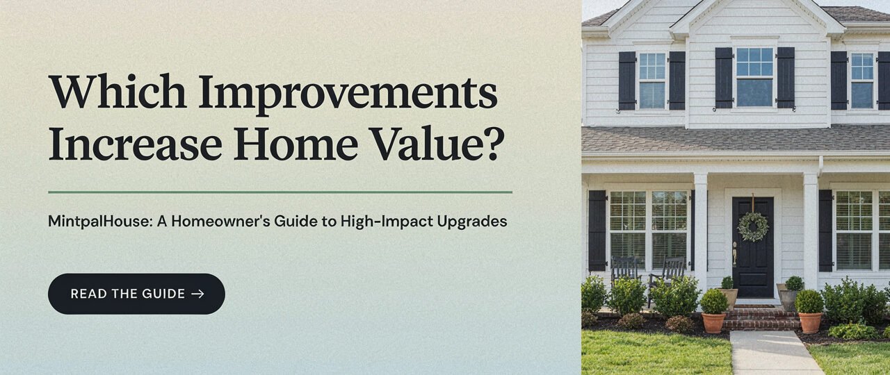 Which Improvements Increase Home Value MintpalHouse