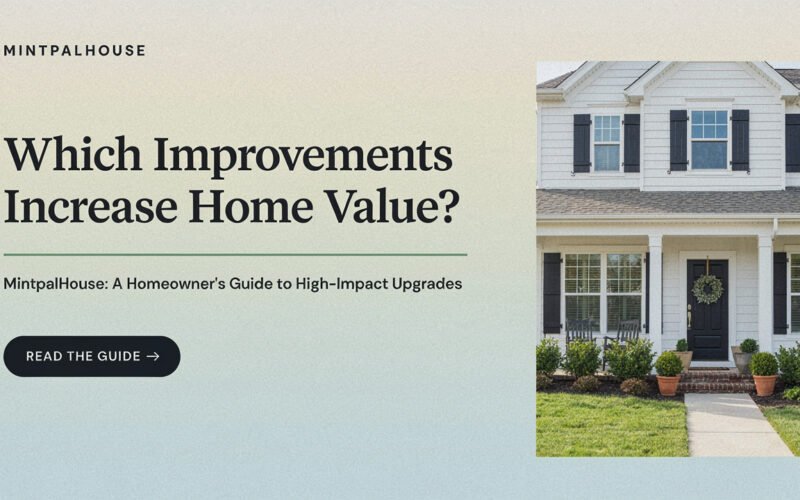 Which Improvements Increase Home Value MintpalHouse: A Homeowner’s Guide to High-Impact Upgrades