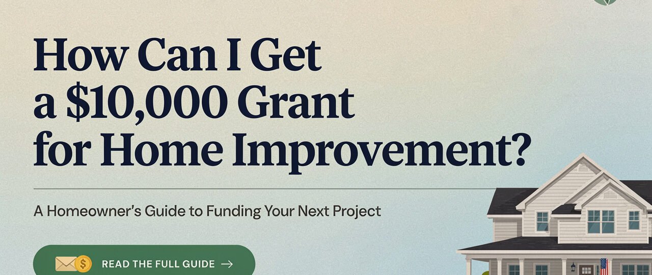 How Can I Get a $10,000 Grant for Home Improvement