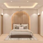 Modern organized bedroom interior design