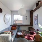 Smart multifunctional furniture for a modern apartment