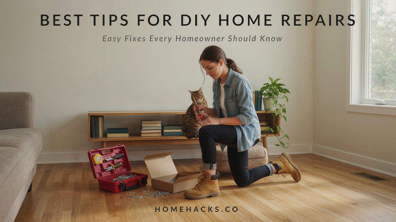 Best Tips for DIY Home Repairs: Easy Fixes Every Homeowner Should Know
