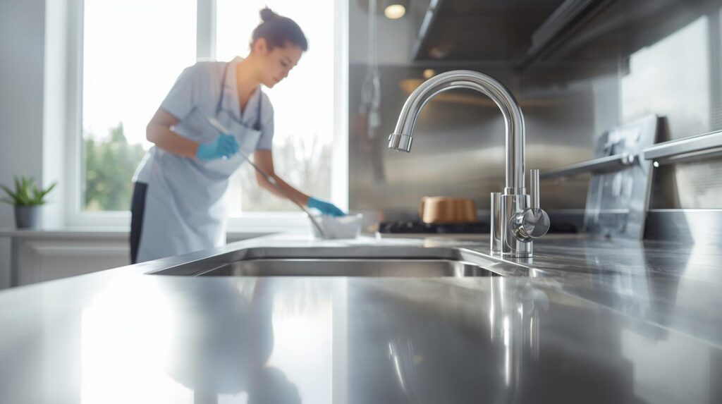 Deep Cleaning Kitchen
