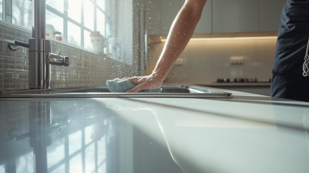 Deep Cleaning Kitchen