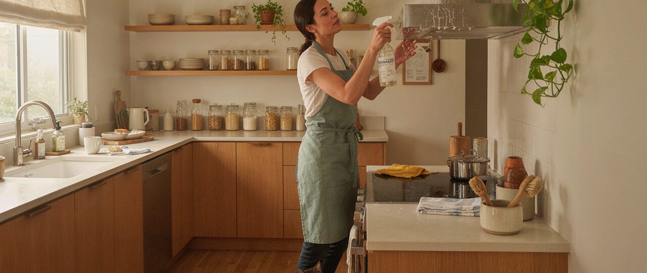 Deep Cleaning Kitchen
