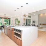 Modern kitchen after successful renovation