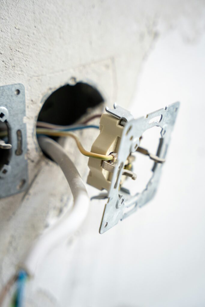 Installing a new light switch or outlet cover