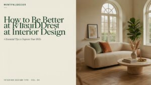 How to Be Better at Interior Design Mintpaldecor 4 Essential Tips to Improve Your Skills