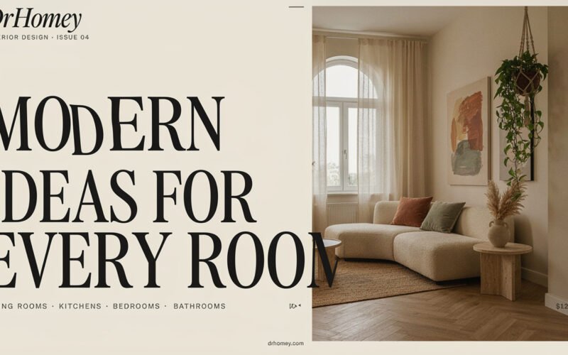 Interior Design DrHomey: Modern Ideas for Every Room in Your Home