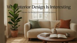 Why Interior Design Is Interesting Discover the Beauty of Creating Inspiring Spaces