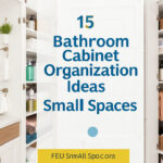 15 Bathroom Cabinet Organization Ideas for Small Spaces
