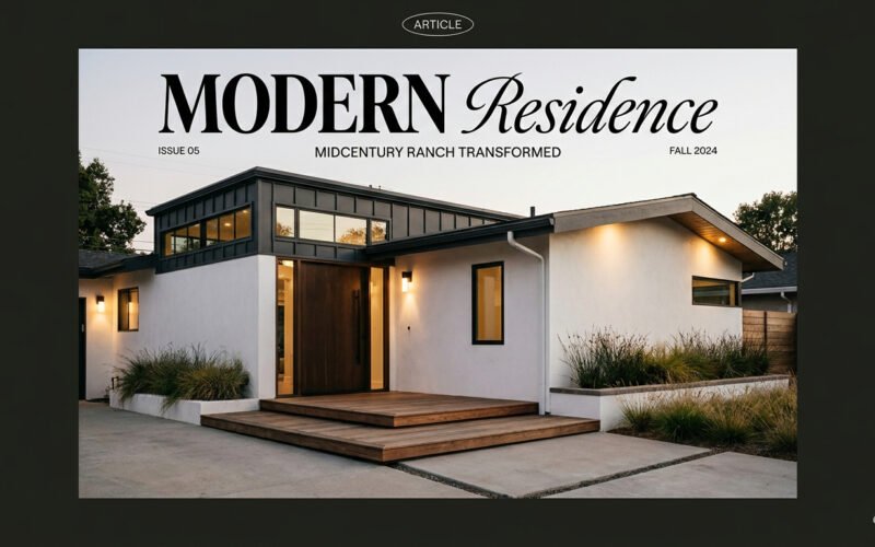 DrHomey Exterior Design: Modern Ideas to Transform Your Home’s Curb Appeal