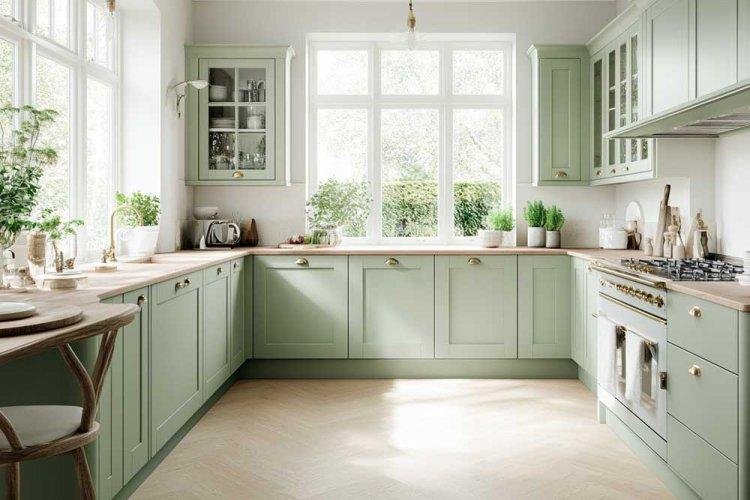 Colorful Kitchen Cabinets With Personality