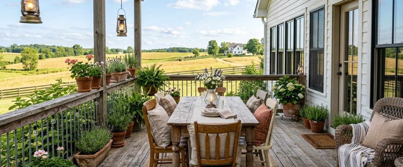 Farmhouse Deck Ideas